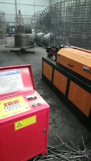 Steel Wire Bar Straighter 8mm 10mm 12mm 14mm 16mm Rebar Straightening and Cutting Machine