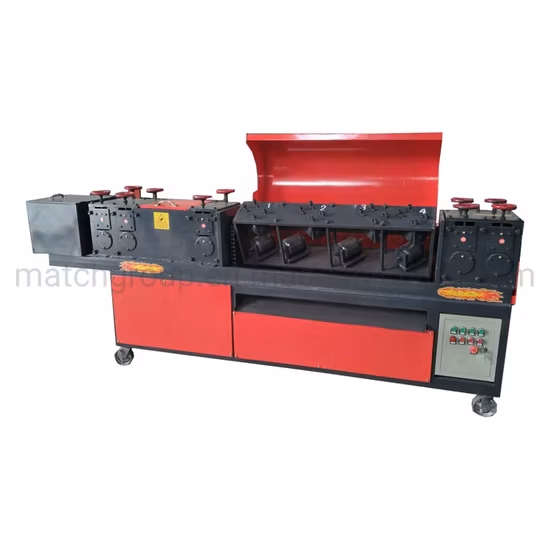 Steel Wire Bar Straighter 8mm 10mm 12mm 14mm 16mm Rebar Straightening and Cutting Machine