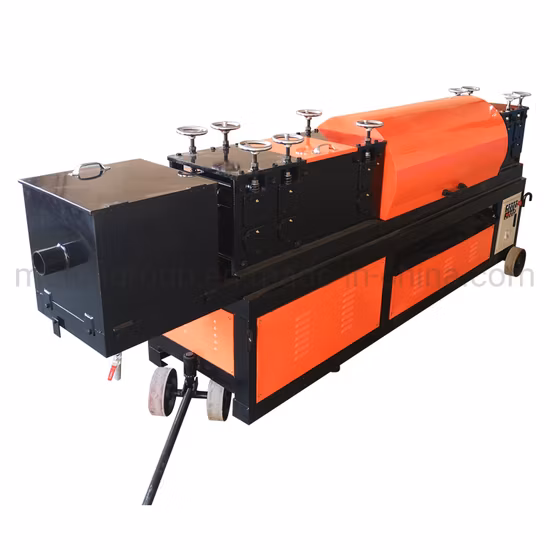Steel Wire Bar Straighter 8mm 10mm 12mm 14mm 16mm Rebar Straightening and Cutting Machine