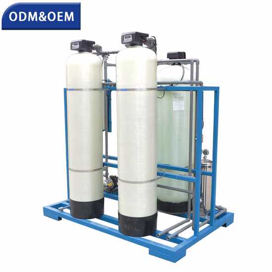 Système multi-vannes/système d'adoucisseur d'eau automatique avec diaphragme pneumatique pour usine d'adoucissement d'eau industrielle