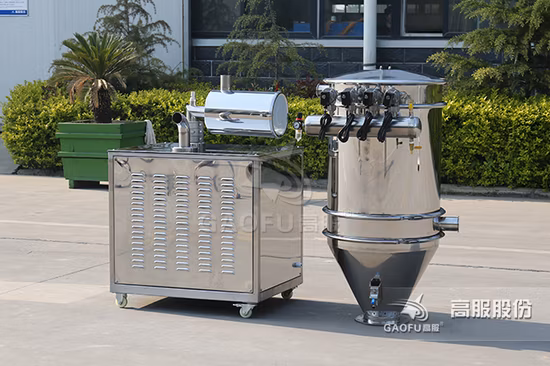 Transport pneumatique de particules de poudre sous vide Xxnx Fabricant d'alimentateur de convoyeur sous vide